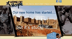 Desktop Screenshot of homeofhopeuganda.org